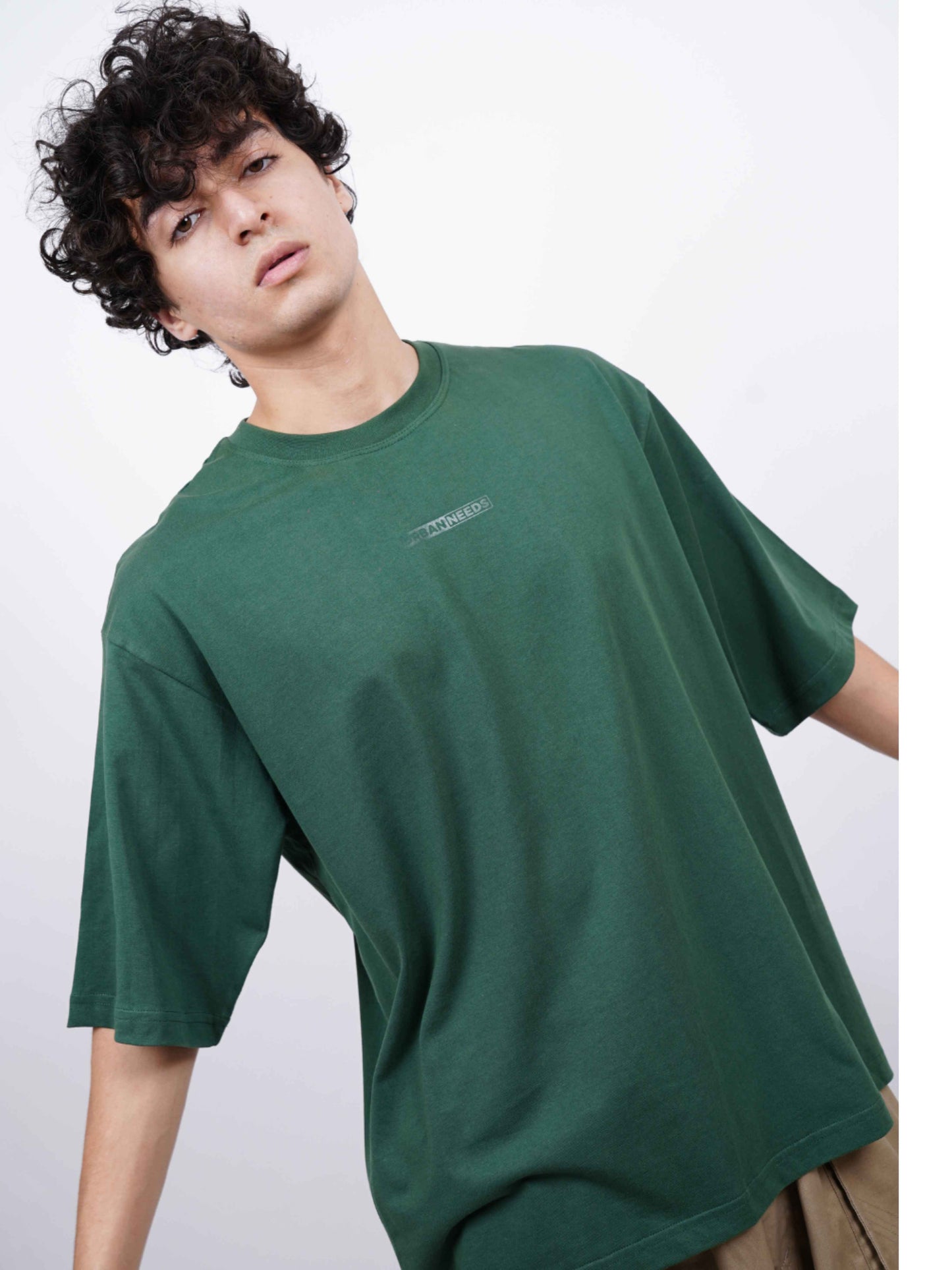 Everyday Oversized Tee - Greenest green