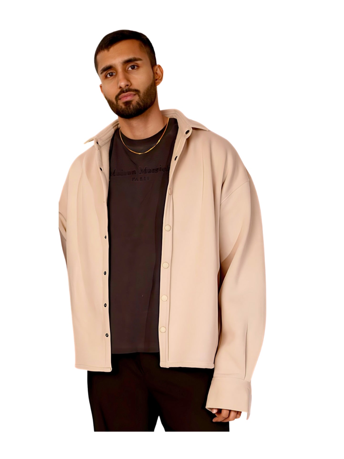 Spring Shacket - Beige