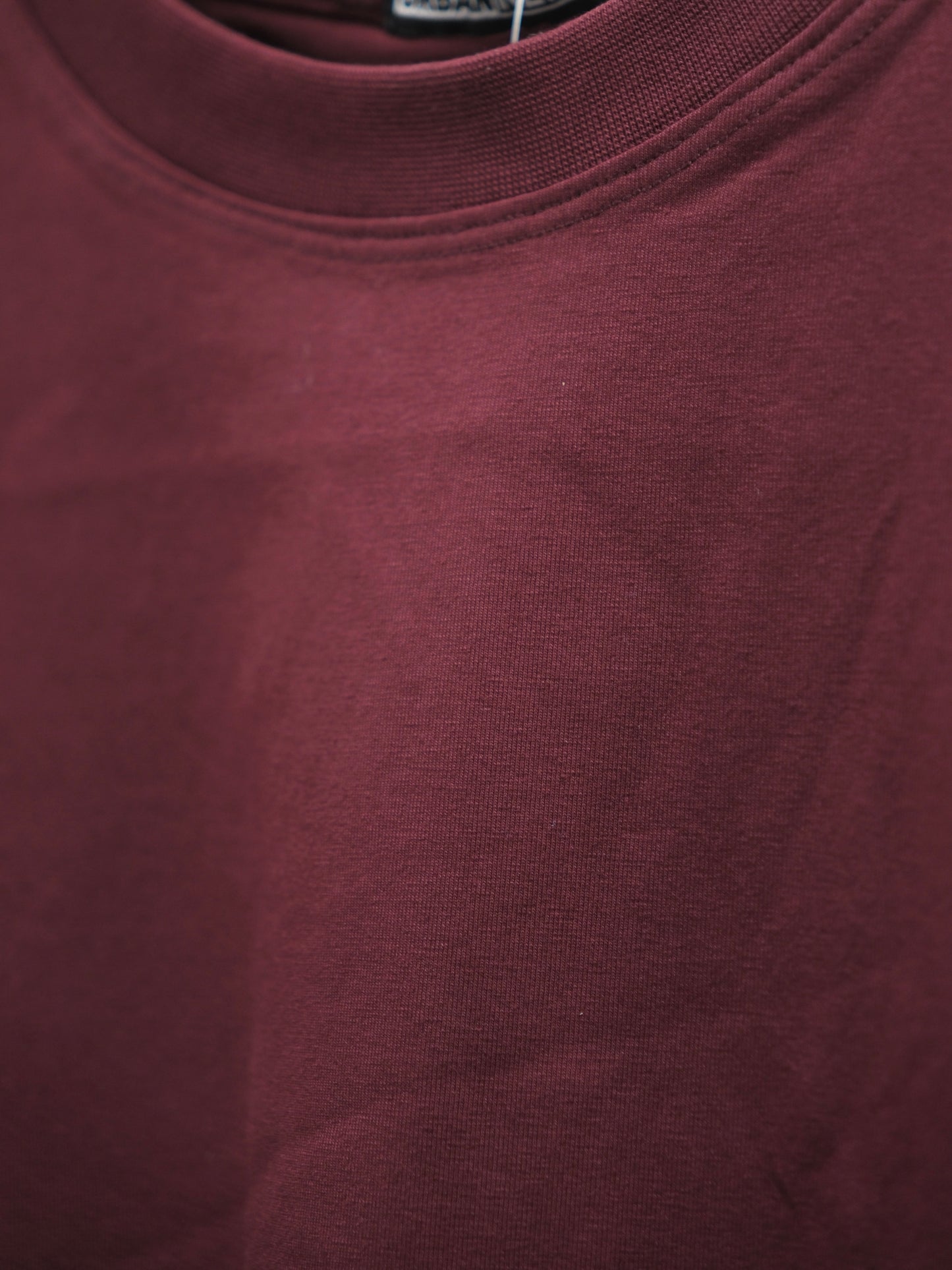 All Day Oversized Tee - Wine