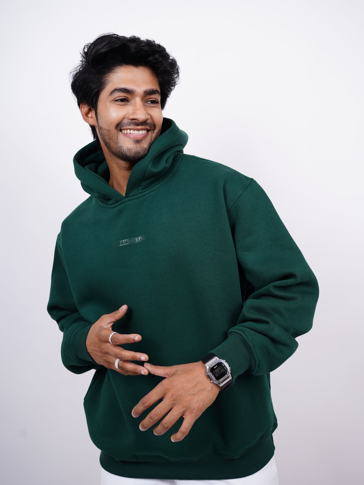Everyday Bottle Green Hoodies