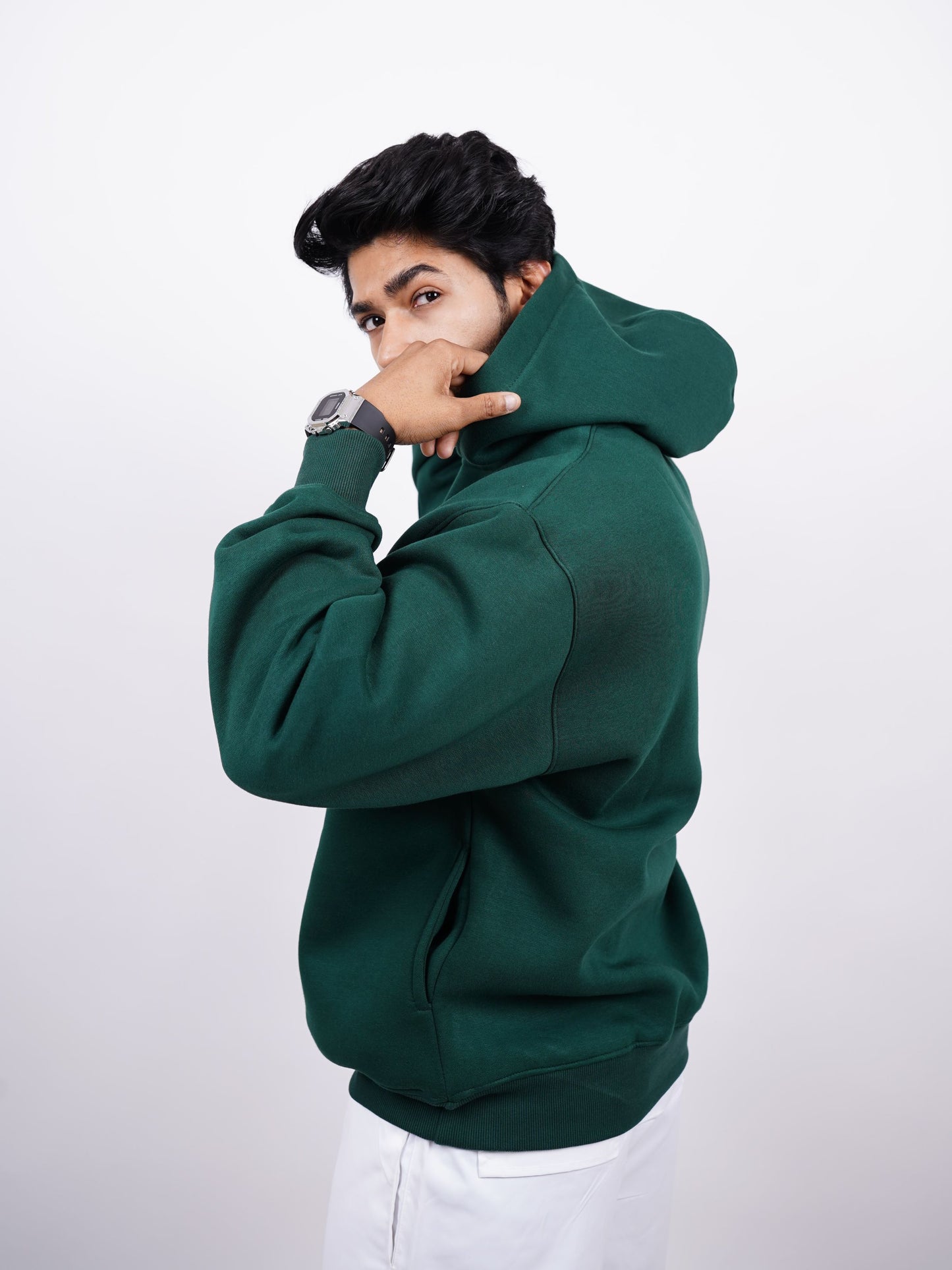 Everyday Bottle Green Hoodies