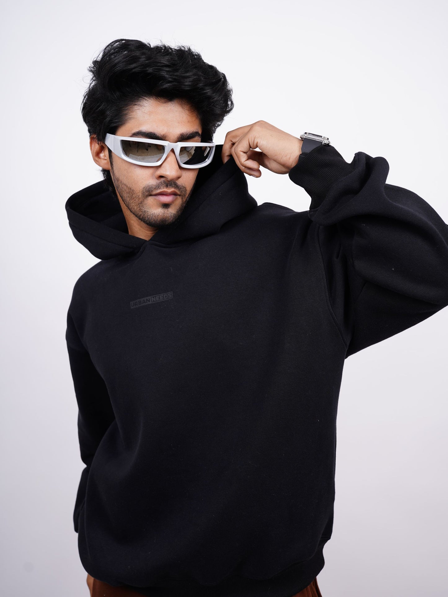 Everyday Black Hoodies