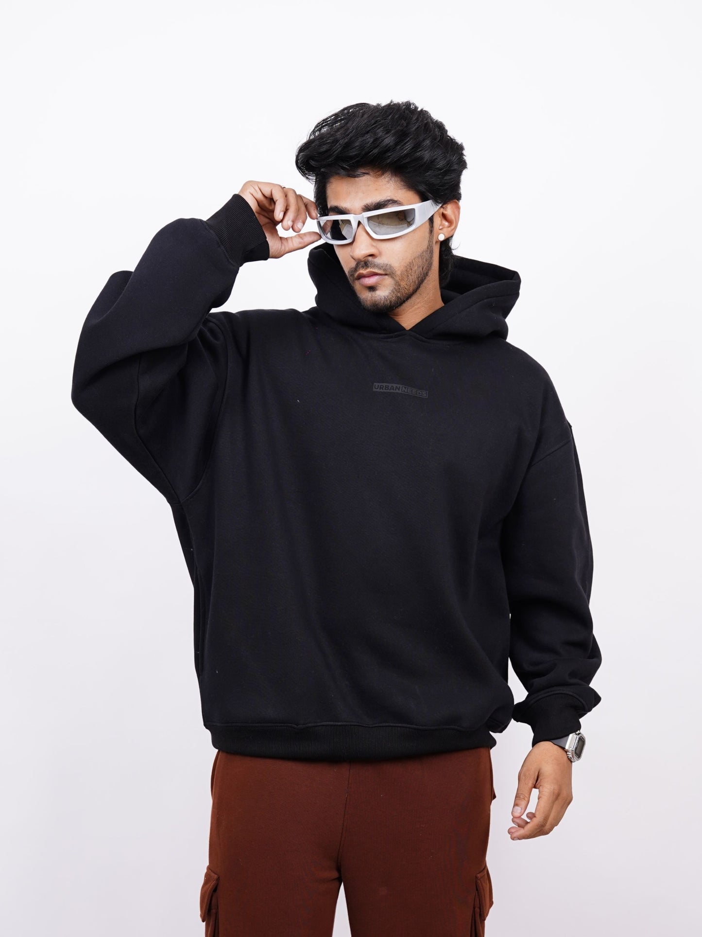 Everyday Black Hoodies