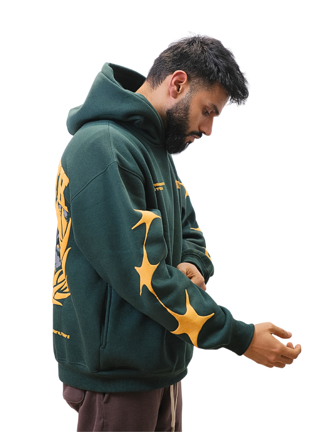 Oversized Hoodie - Strength (Jungle Green)