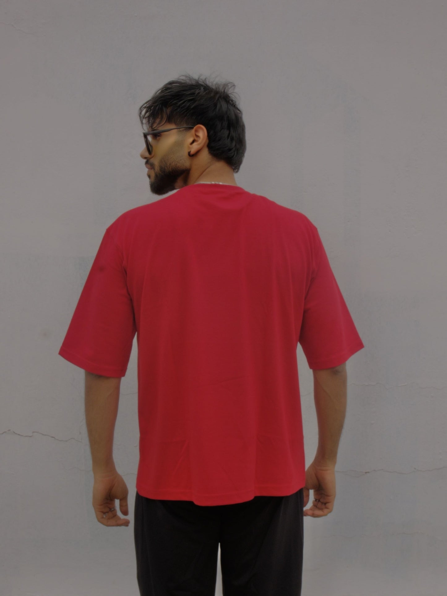 Everyday Oversized Tee - Red Flag