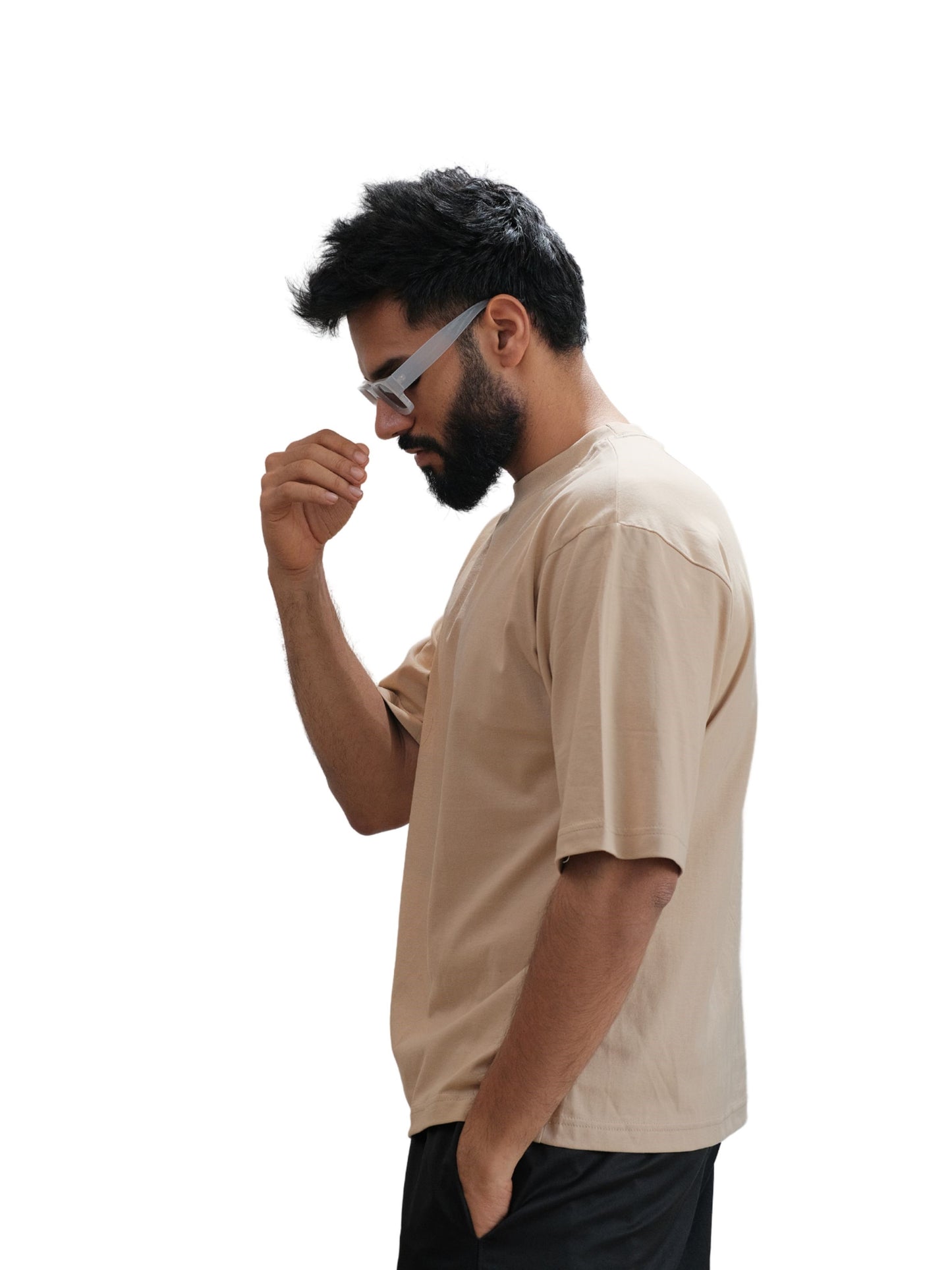 Everyday Oversized Tee - Beige