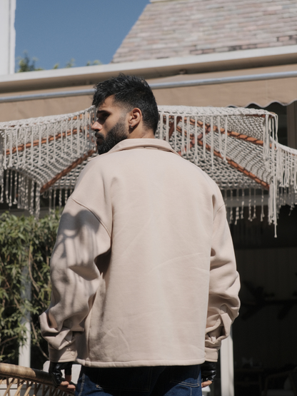 Spring Shacket - Beige