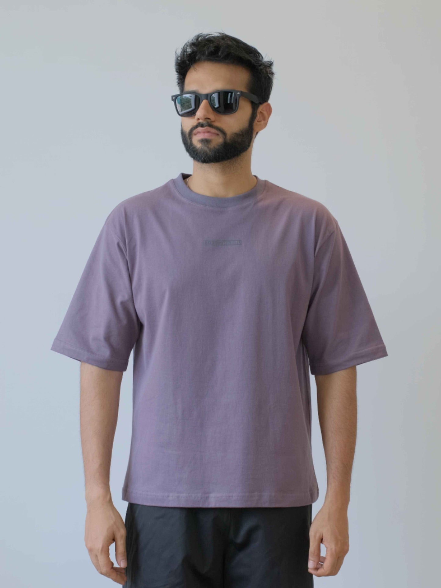 Everyday Oversized Tee - Plum