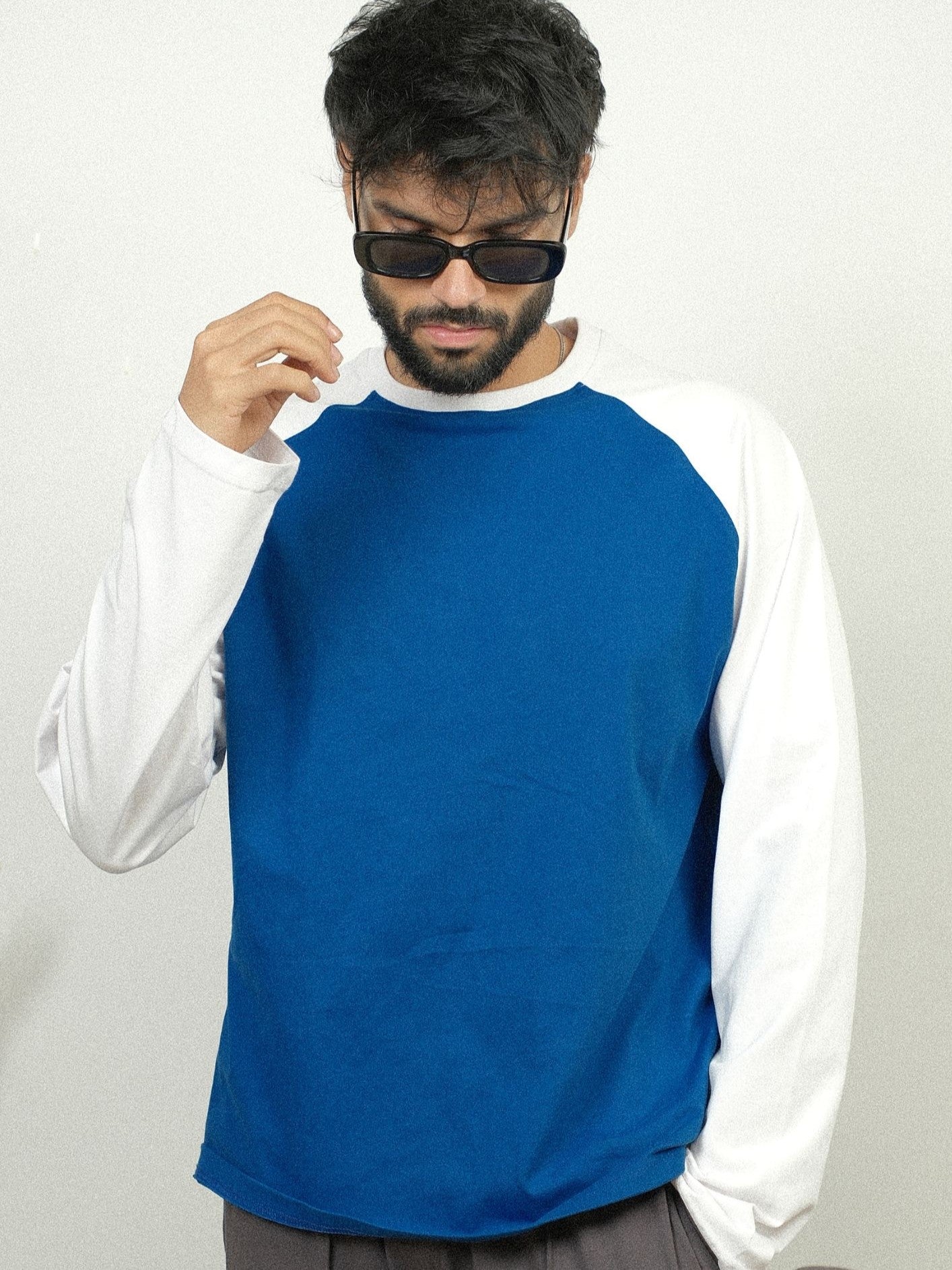 Dark Blue Raglan Raglan Tees – URBAN NEEDS