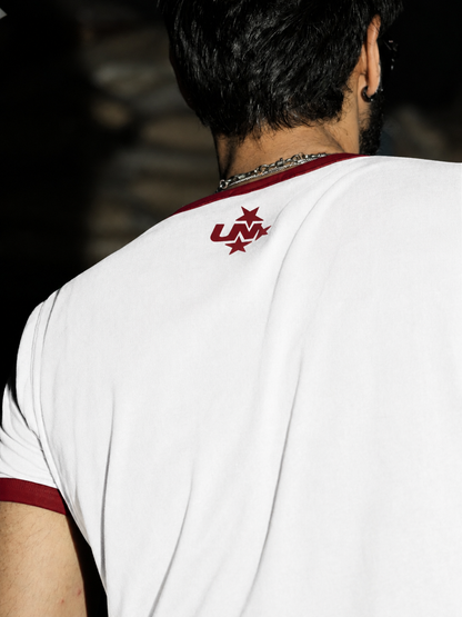 Ringer Slim Fit T-shirt - Red Flag
