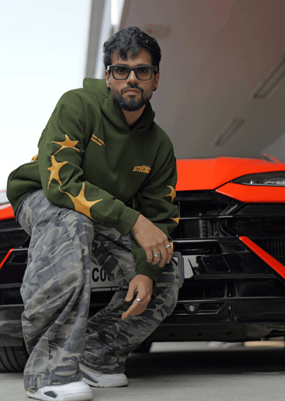 Oversized Hoodie - Strength (Jungle Green)