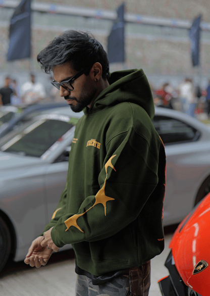 Oversized Hoodie - Strength (Jungle Green)