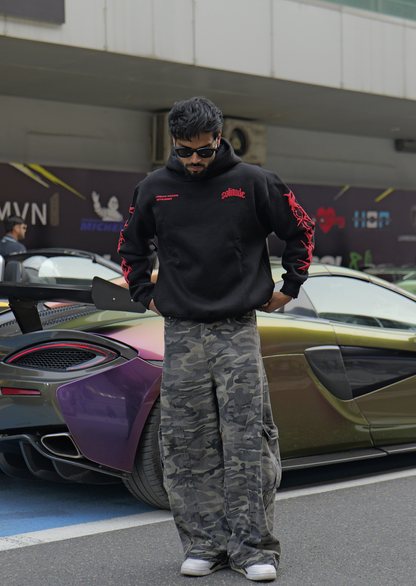 Oversized Hoodie - Solitude (Black)