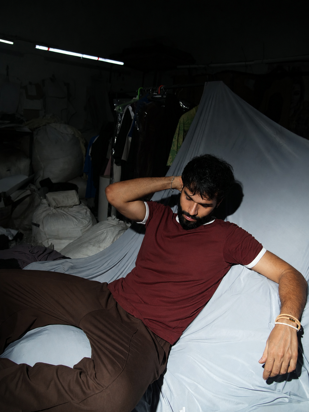Reverse Ringer Slim Fit T-shirt - Wine