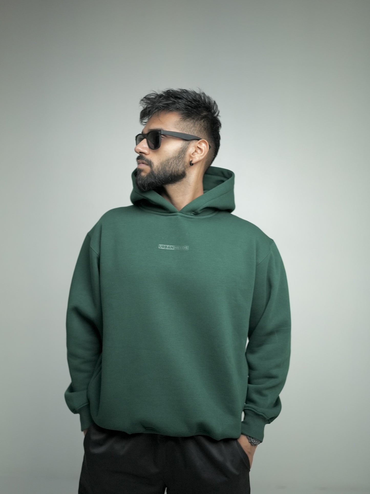 Everyday Bottle Green Hoodies