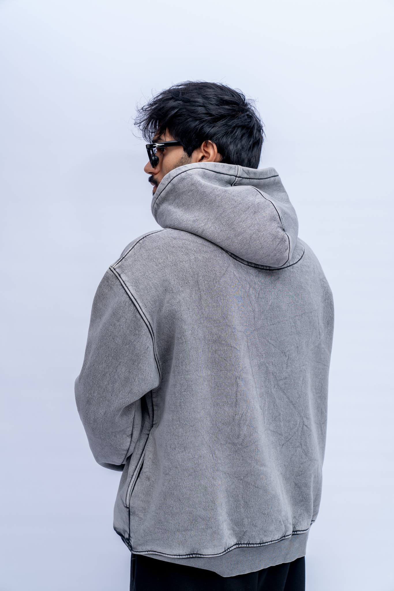 Wash Grey Hoodie
