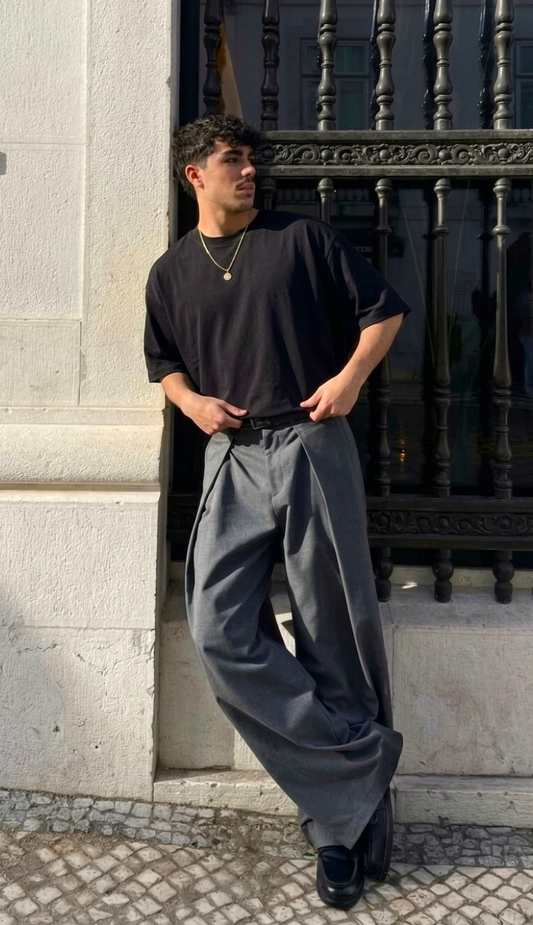 All Day Oversized Tee - Black