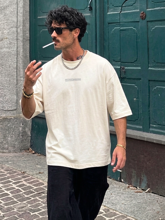 Everyday Oversized Tee - Off White
