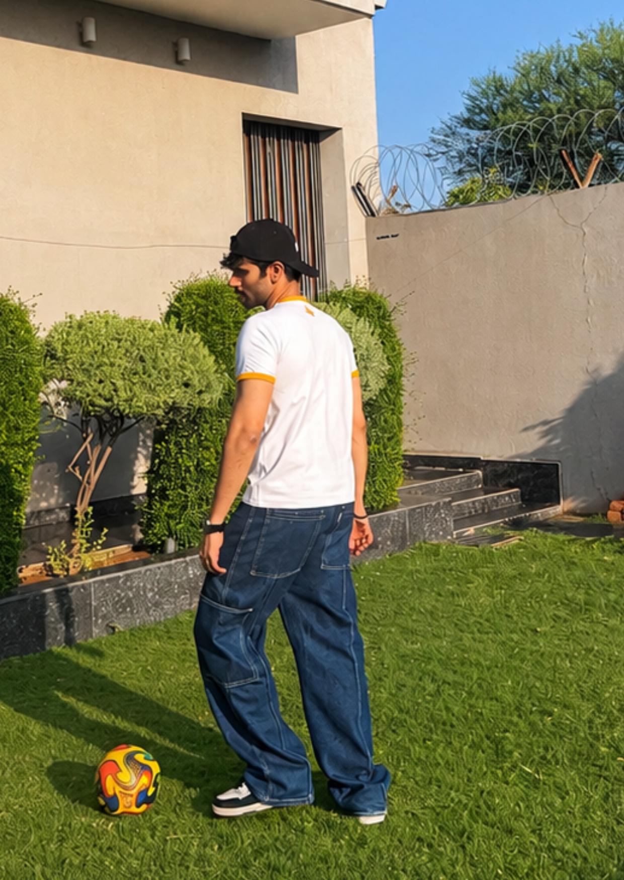Ringer Slim Fit T-shirt - Yellow