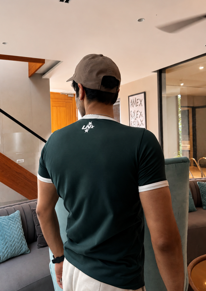 Reverse Ringer Slim Fit T-shirt - Jungle Green