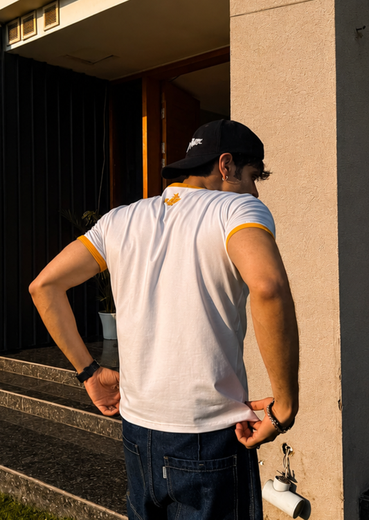 Ringer Slim Fit T-shirt - Yellow